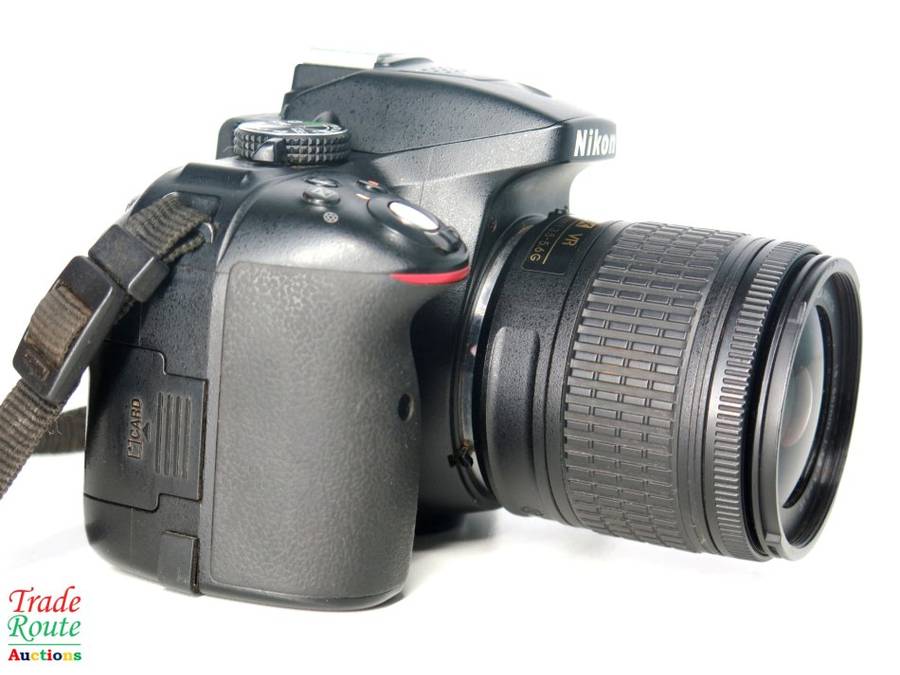 NIKON D5300 DSLR CAMERA BODY [ WiFi & GPS] - [ 24.2 MP ] - [ DX ] WITH 18-55 VR II Lens Kit
