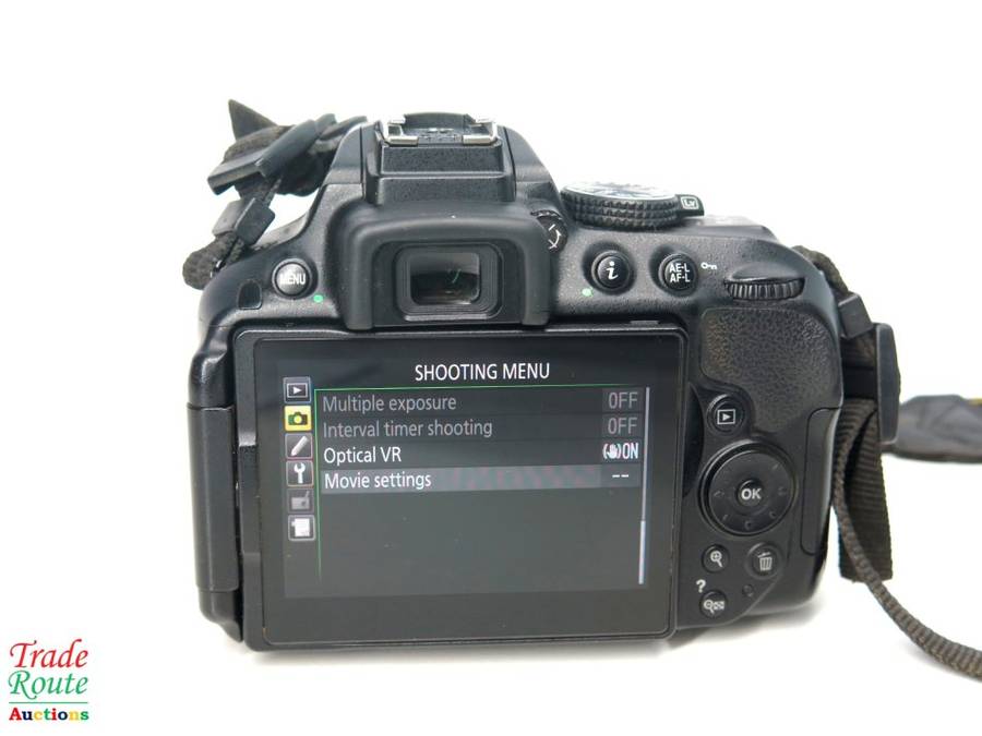 NIKON D5300 DSLR CAMERA BODY [ WiFi & GPS] - [ 24.2 MP ] - [ DX ] WITH 18-55 VR II Lens Kit