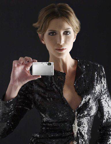 Sony Cybershot DSC-T77 10.1MP Digital Camera 4x Optical Zoom Super Steady Shot IS