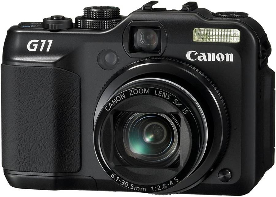 Canon PowerShot G11 Digital Camera with 5x Wide Angle Optical Stabilized Zoom and 2 8 inch LCD