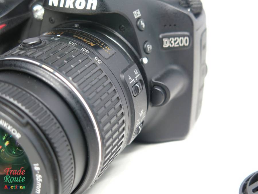 Nikon D3200 24.2 MP CMOS Digital SLR with 18-55mm f/3.5-5.6 AF-S DX NIKKOR Zoom Lens - 24.2 MP