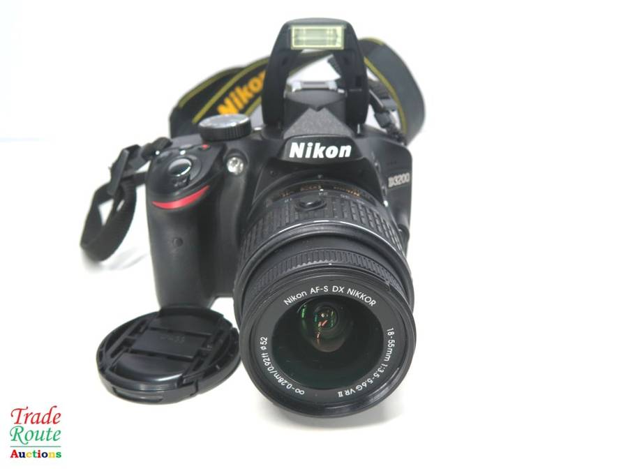 Nikon D3200 24.2 MP CMOS Digital SLR with 18-55mm f/3.5-5.6 AF-S DX NIKKOR Zoom Lens - 24.2 MP