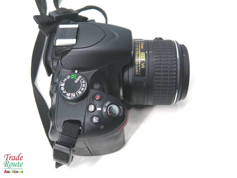 Nikon D3200 24.2 MP CMOS Digital SLR with 18-55mm f/3.5-5.6 AF-S DX NIKKOR Zoom Lens - 24.2 MP