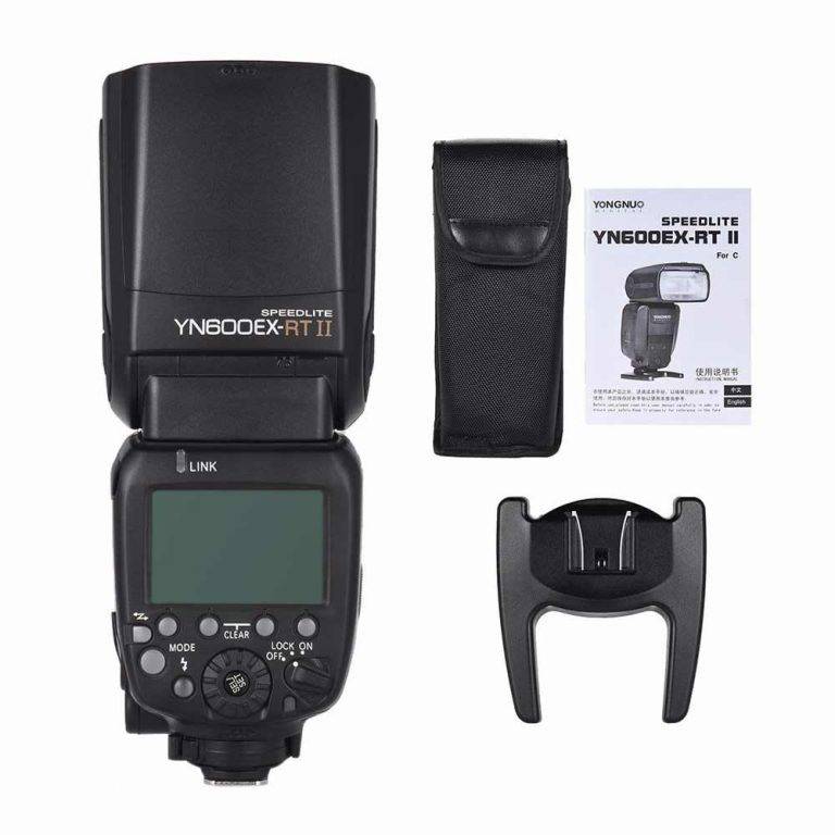 YONGNUO YN600EX-RT II Wireless Flash Speedlite with Optical Master and TTL HSS for Canon