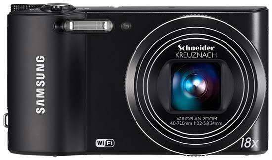 Samsung WB150F Digital Camera - Black (14 MP, 18x Optical Zoom) 3 inch LCD Screen