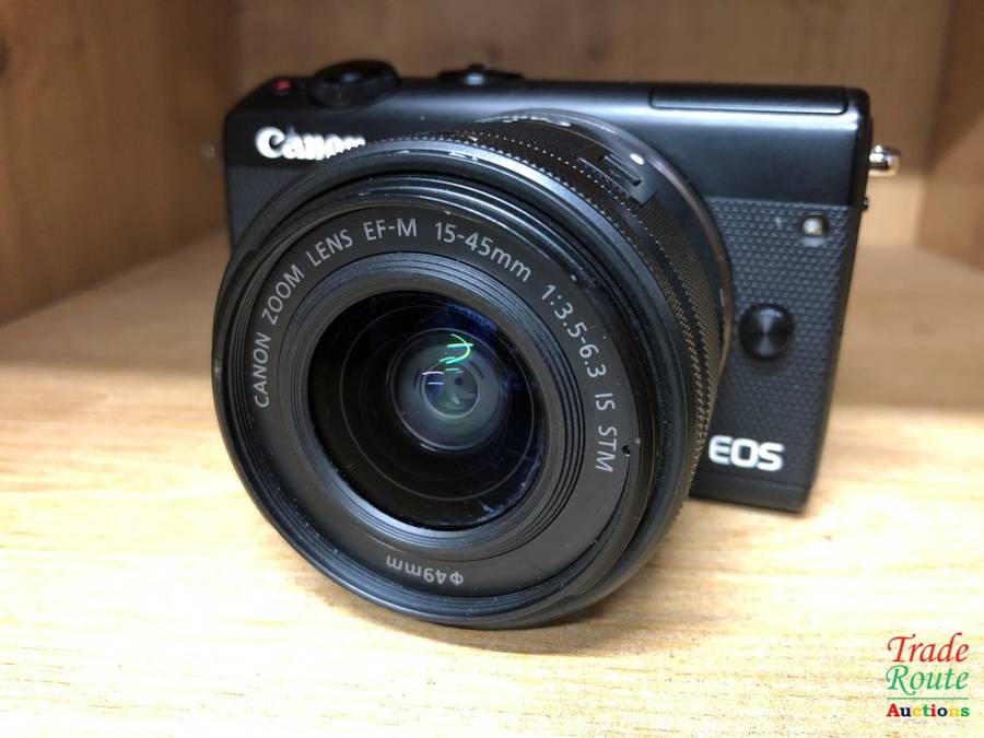 Canon EOS M100 24.2 Megapixel Mirrorless Camera with Canon 15-45mm Lens