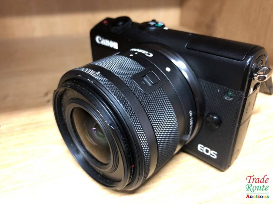 Canon EOS M100 24.2 Megapixel Mirrorless Camera with Canon 15-45mm Lens