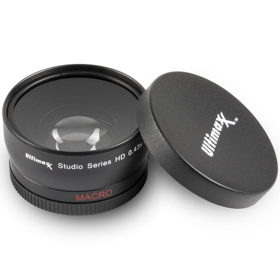 ULTIMAXX 0.43x Professional Wide Angle Lens with Macro (52mm)