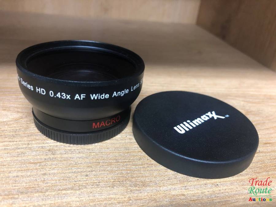 ULTIMAXX 0.43x Professional Wide Angle Lens with Macro (52mm)