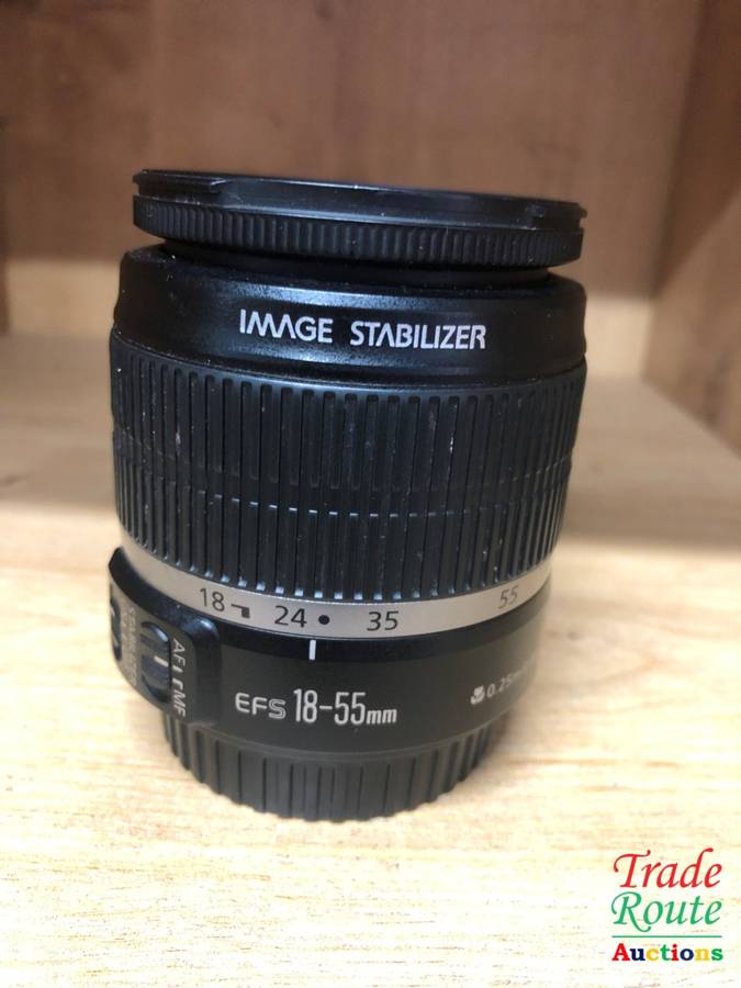 Canon EF-S 18-55mm f/3.5-5.6 IS (IMAGE STABILIZER) Lens for Canon DSLR Cameras