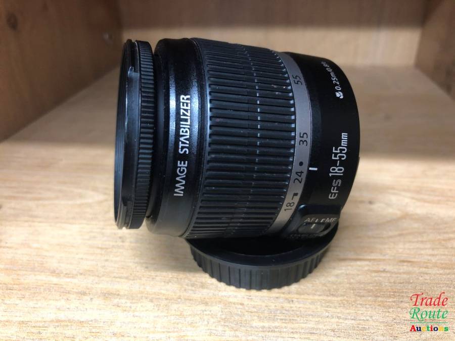 Canon EF-S 18-55mm f/3.5-5.6 IS (IMAGE STABILIZER) Lens for Canon DSLR Cameras
