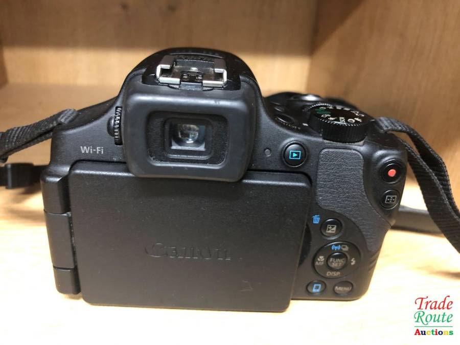 Canon Powershot SX60 HS 16.1MP Digital Camera 65x Optical Zoom Lens 3-inch LCD Tilt Screen (Black)