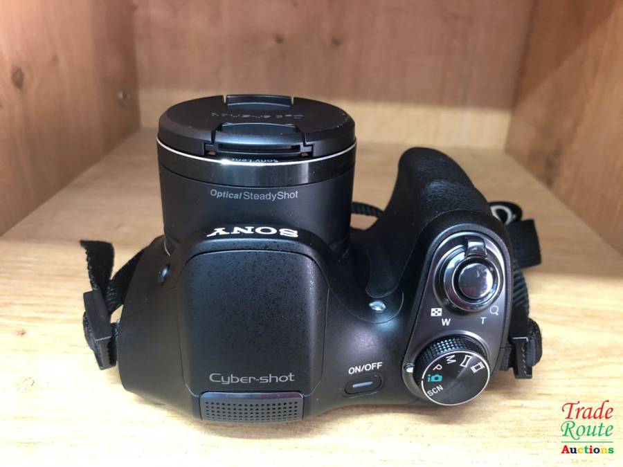 Sony Cyber-shot DSC-H100/BC 16.1MP Point and Shoot Camera (Black) with 21x Optical Zoom
