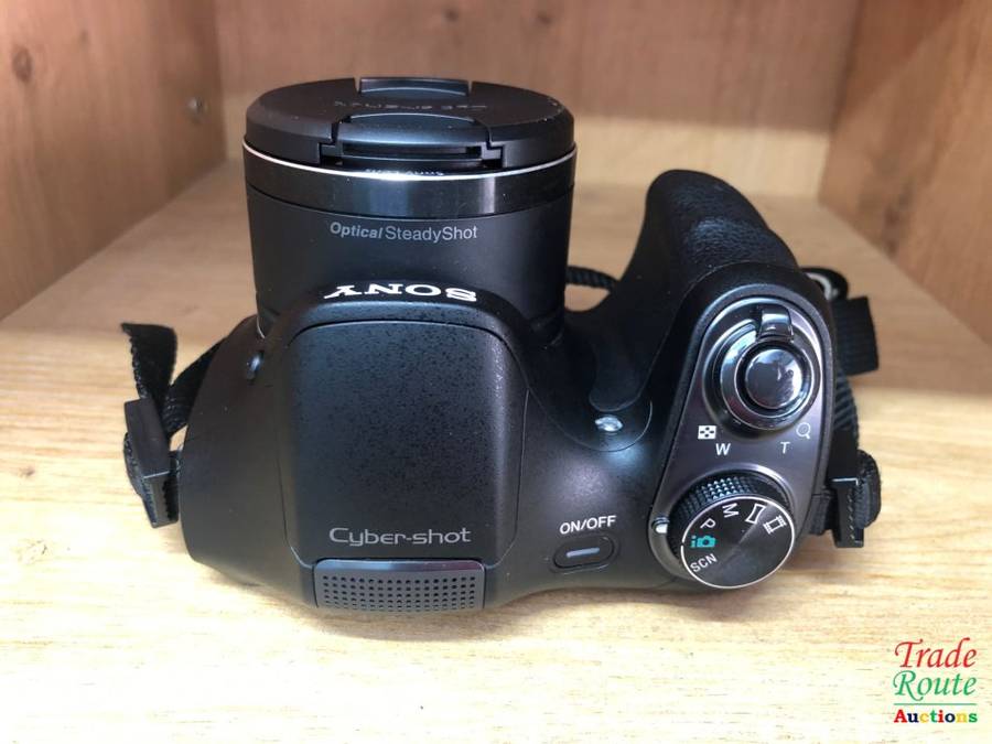 Sony Cyber-shot DSC-H100/BC 16.1MP Point and Shoot Camera (Black) with 21x Optical Zoom