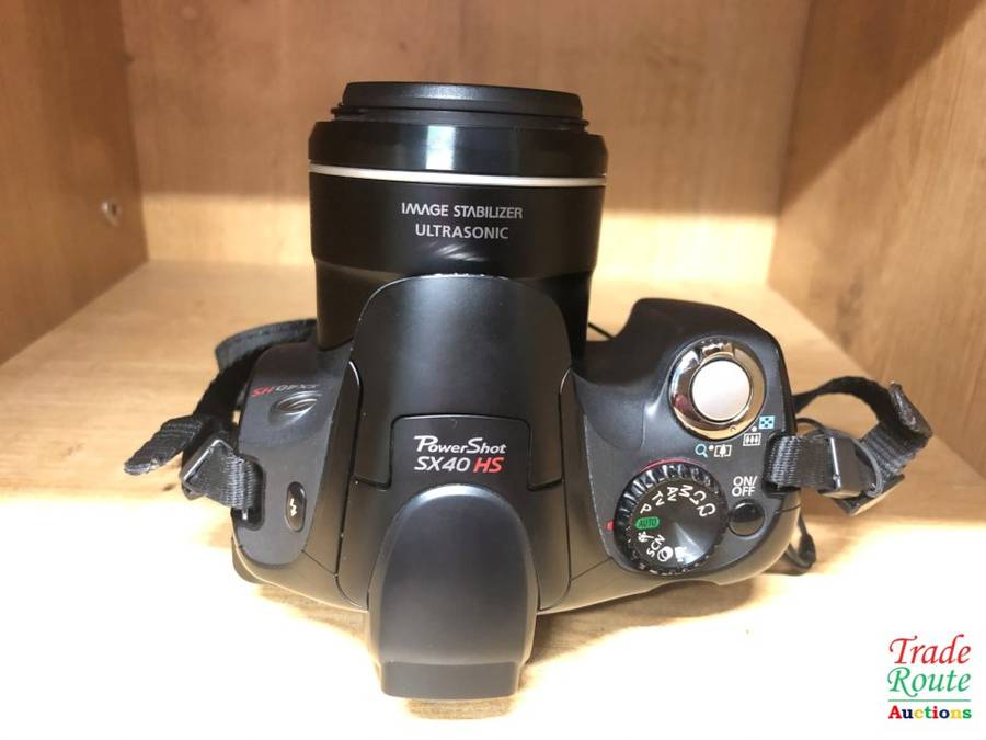 Canon PowerShot SX40 HS Digital Camera - Black (12.1MP, Super Wide Angle, 35x Optical Zoom) 2.7 inch