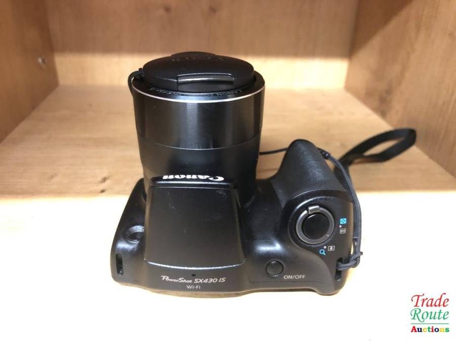 Canon PowerShot SX430 IS Built-in Wi-Fi / NFC Black Digital Camera 20.0MP 45X ZOOM