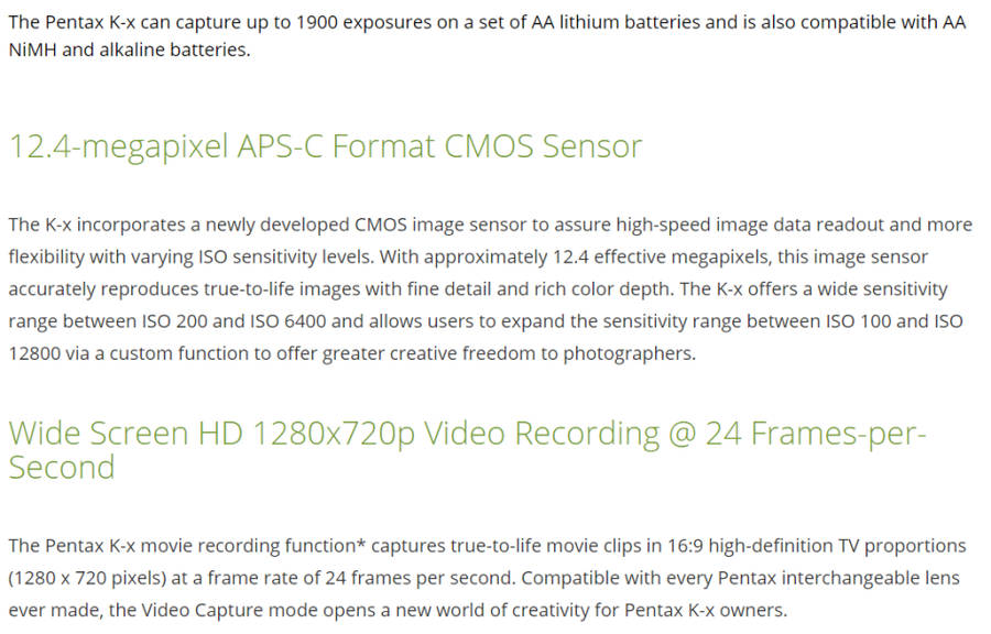 Pentax K-x Digital SLR with 18-55mm Zoom Lens (Black)