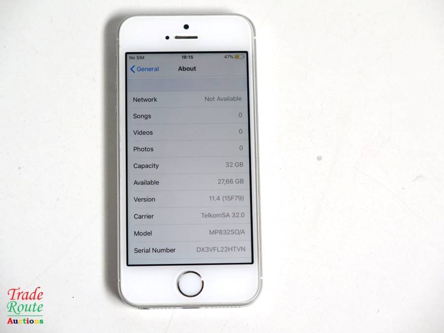 APPLE IPHONE SE | 32GB | SILVER | MP832SO/A | A1723