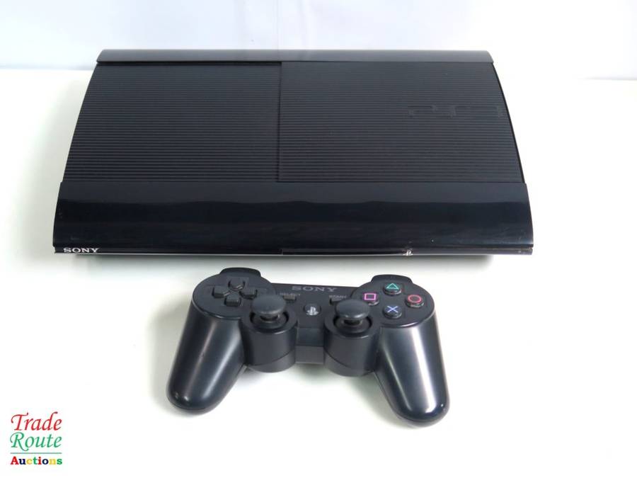 Sony Playstation 3 PS3 Super Slim Console 500GB with Wireless Dualshock 3 Controller