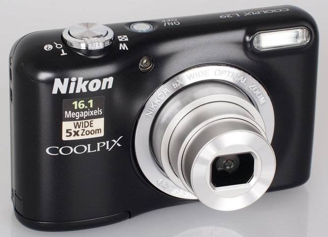 Nikon Coolpix L29 16.1 MP Point and Shoot Camera with 5x Optical Zoom