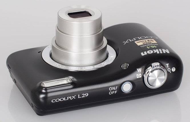 Nikon Coolpix L29 16.1 MP Point and Shoot Camera with 5x Optical Zoom