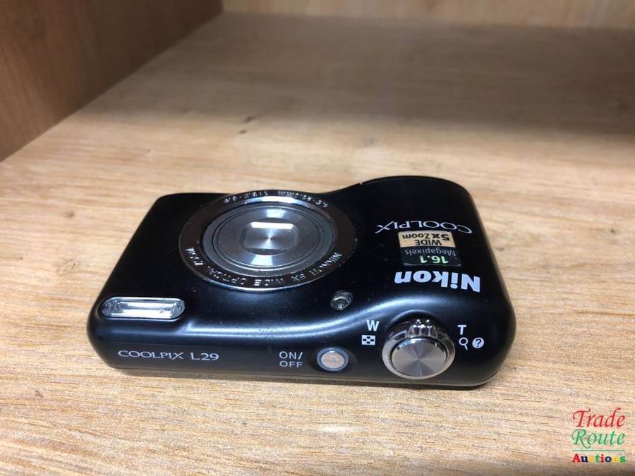 Nikon Coolpix L29 16.1 MP Point and Shoot Camera with 5x Optical Zoom