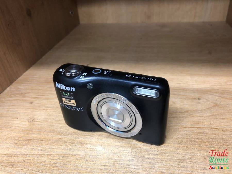 Nikon Coolpix L29 16.1 MP Point and Shoot Camera with 5x Optical Zoom