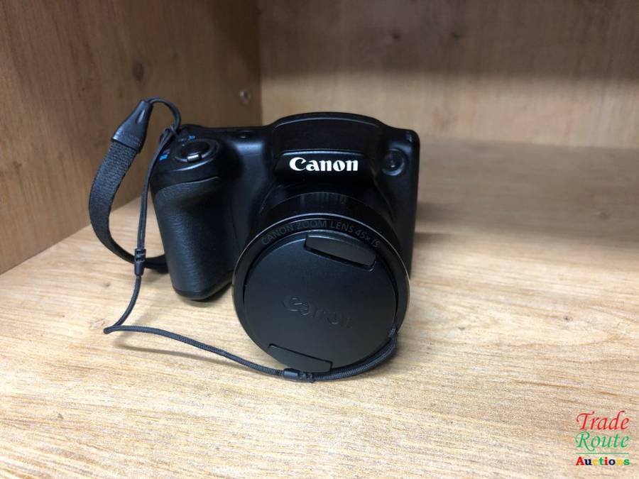 Canon PowerShot SX430 IS Built-in Wi-Fi / NFC Black Digital Camera 20.0MP 45X ZOOM