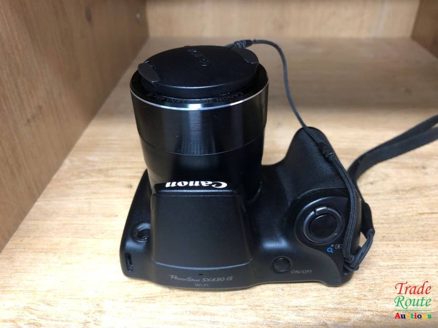 Canon PowerShot SX430 IS Built-in Wi-Fi / NFC Black Digital Camera 20.0MP 45X ZOOM