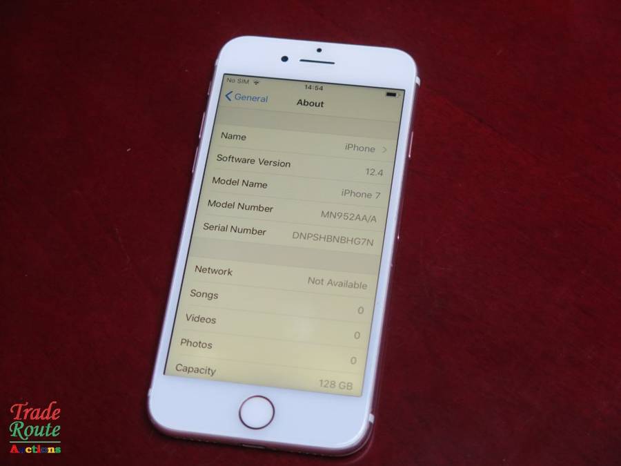 IPHONE 7 | ROSE GOLD | A1778 | 128GB | MN952AA/A   *** APPLE IPHONE7 ***
