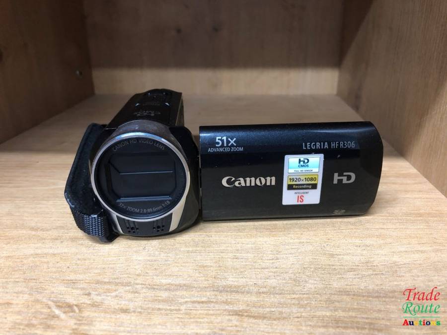 Canon Legria HF R306 Full HD Camcorder (32x Optical Zoom, Optical Image Stabilisation)