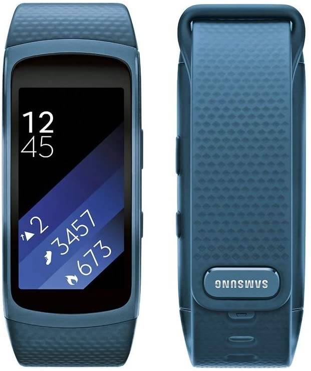 Samsung Gear Fit 2 Smart Watch SM-R360 - Blue - Large