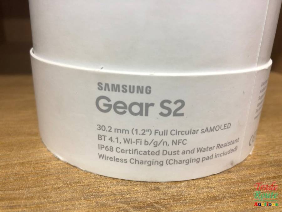 Samsung Gear S2 Dark - DARK GRAY - SM-R720 Watch - IN BOX
