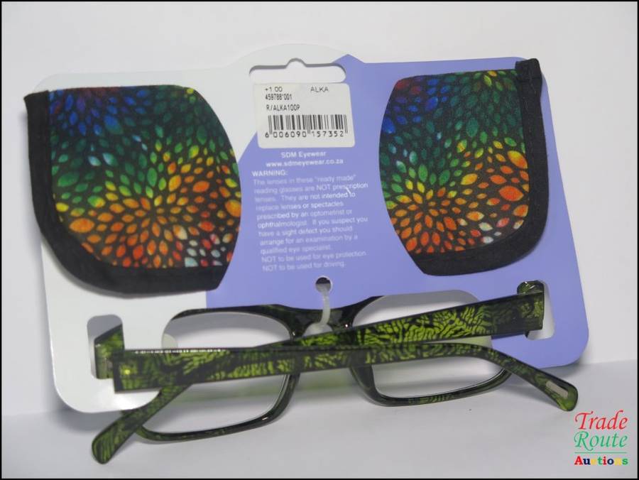 X-TRA VISION Fashion Reading Glasses - with matching case  [ +1.00 ]