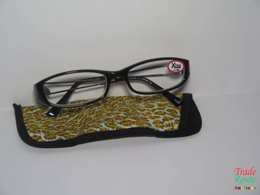 X-TRA VISION Fashion Reading Glasses - with matching case  [ +1.50 ]