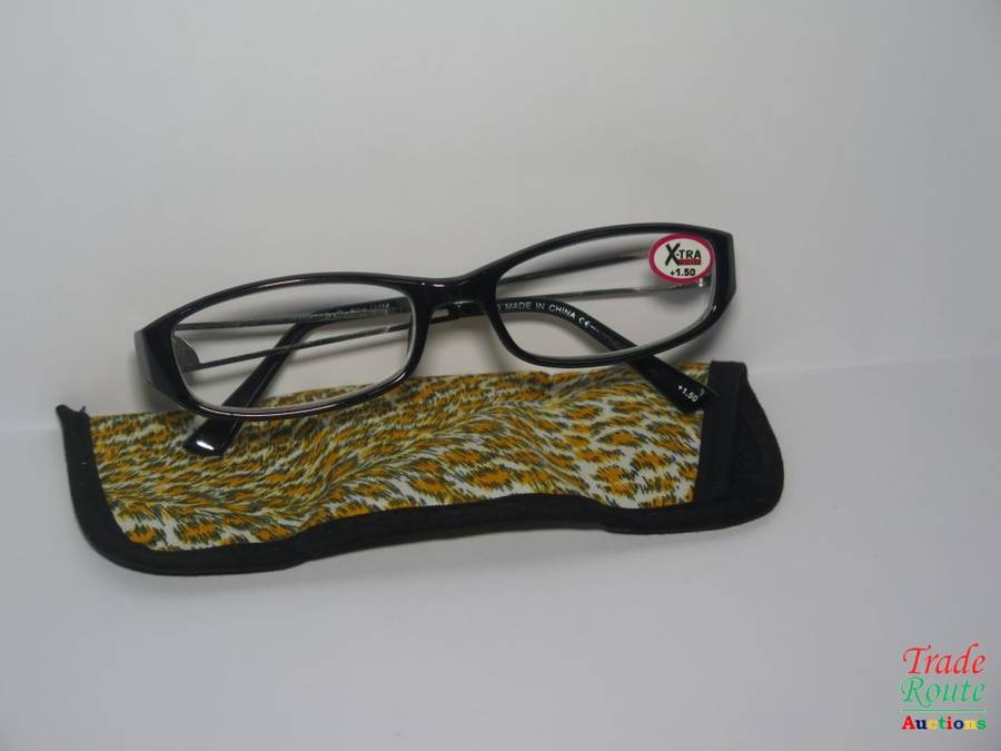X-TRA VISION Fashion Reading Glasses - with matching case  [ +1.50 ]