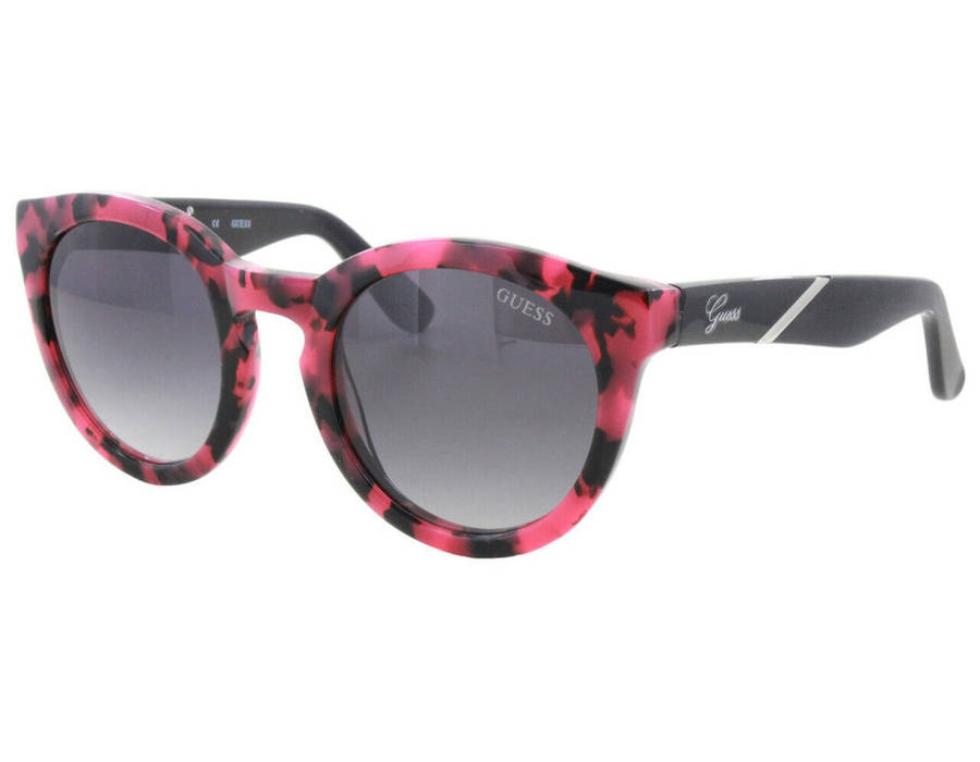 Guess GU 7344 PKTO 35 Pink Tortoise Sunglasses