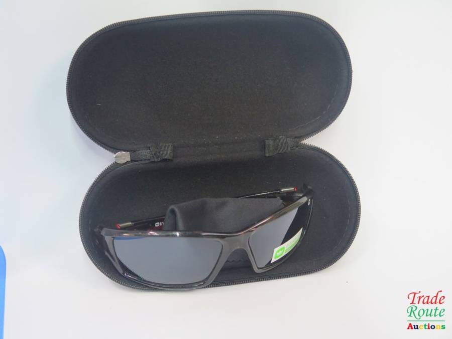 TrailHead EIGER - GREY Polarised Sunglasses -HARD CASE