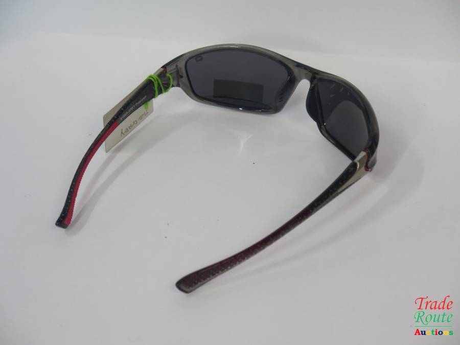 TrailHead EIGER - GREY Polarised Sunglasses -HARD CASE