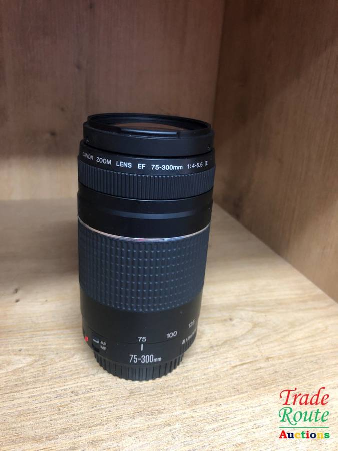 CANON EF 75-300MM 4-5.6 MARK III TELEPHOTO ZOOM LENS for 600D, 650D, 700D, 750D 1200D 1300D Etc