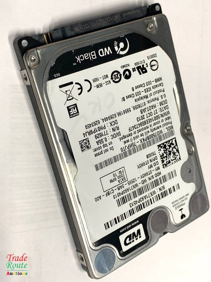 WD 750GB LAPTOP HARD DRIVE 2.5" 7200RPM
