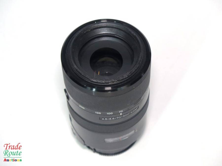 Sony SAL70300G 70-300mm f/4.5-5.6 SSM ED G-Series Compact Super Telephoto Zoom Lens