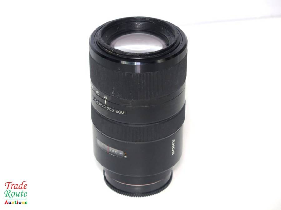Sony SAL70300G 70-300mm f/4.5-5.6 SSM ED G-Series Compact Super Telephoto Zoom Lens