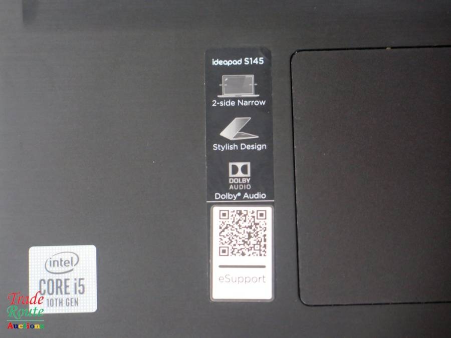 LENOVO IDEAPAD S145 81W8 LAPTOP | CORE i5 1035G1 10th Gen @ 1.0GHZ  | 4GB RAM | 1TB HDD | NOTEBOOK