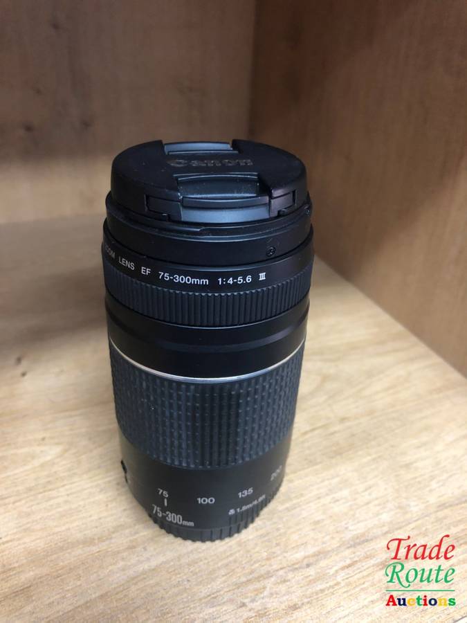 CANON EF 75-300MM 4-5.6 MARK III TELEPHOTO ZOOM LENS for 600D, 650D, 700D, 750D 1200D 1300D Etc