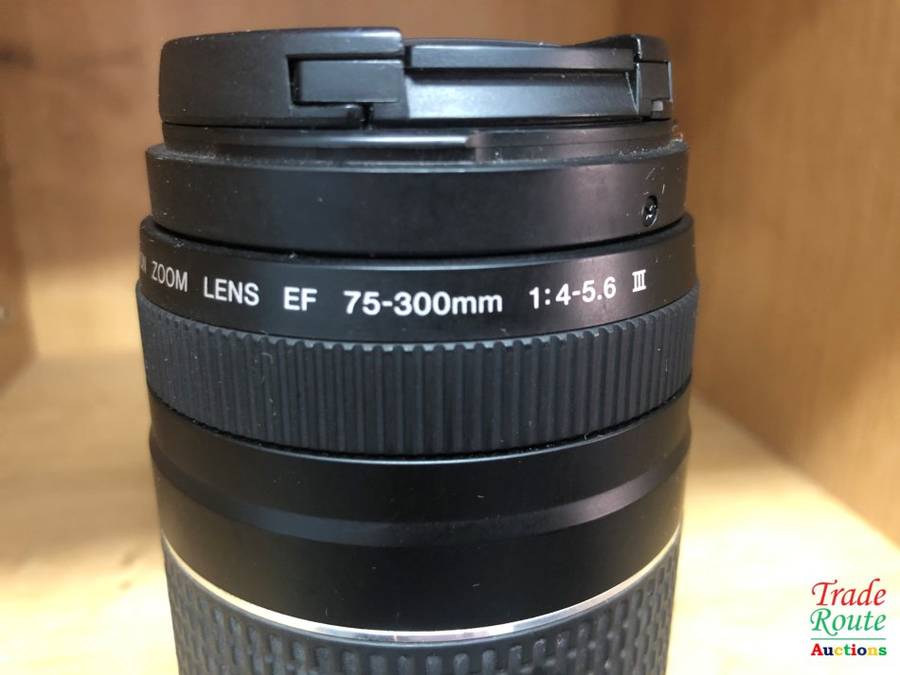 CANON EF 75-300MM 4-5.6 MARK III TELEPHOTO ZOOM LENS for 600D, 650D, 700D, 750D 1200D 1300D Etc