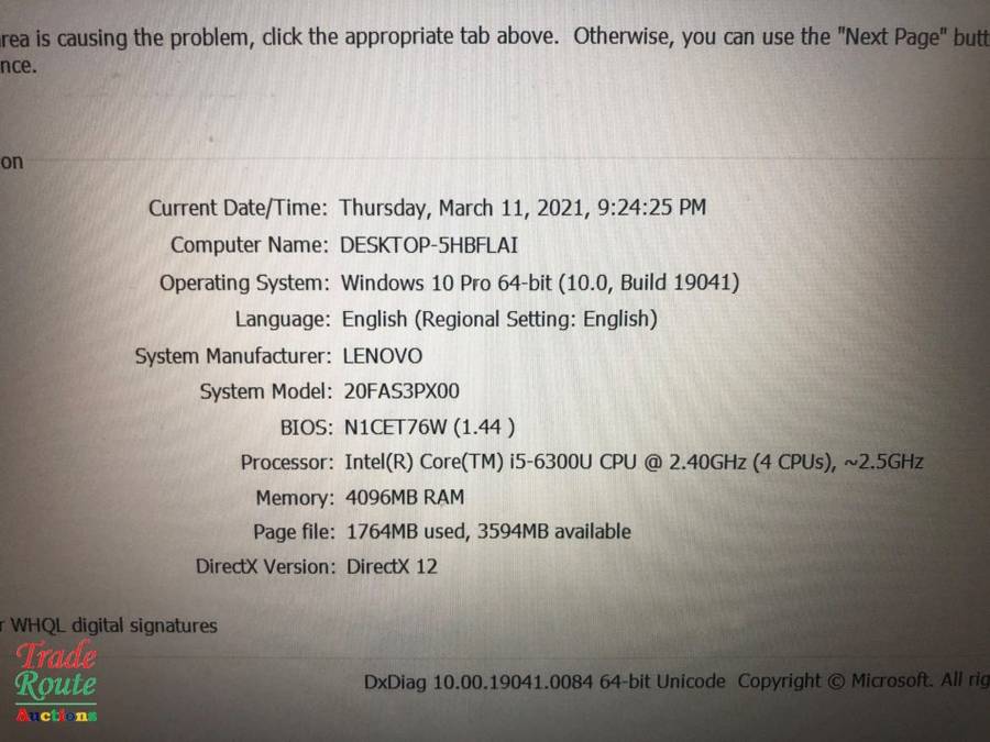 LENOVO THINKPAD T460s Laptop | CORE i5 6300U 6th Gen 2.40GHz | 4GB RAM | 128GB SSD | LAPTOP