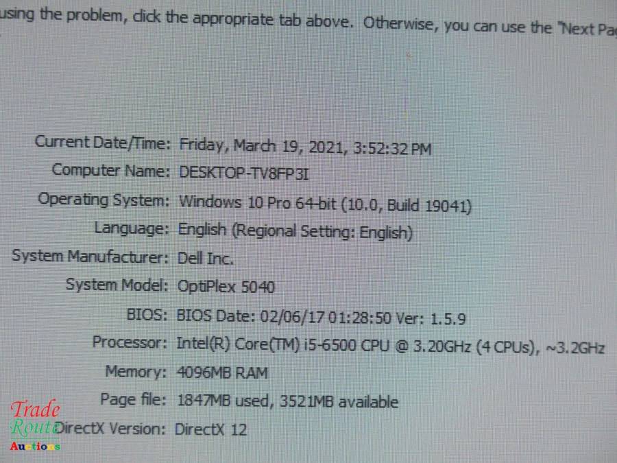 Dell OptiPlex 5040 MINI TOWER DESKTOP PC | Core i5 6500 6th Gen 3.2Ghz | 4GB RAM | 500GB HDD PC