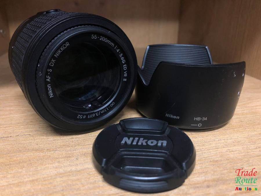 Nikon AF-S DX NIKKOR 55-200mm f/4-5.6G ED VR II Lens