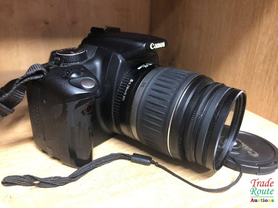 Canon EOS 350D Digital SLR camera (BLACK) WITH 18-55 mm EFS LENS